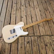 Fender Telecaster MX Electric Guitar, 50s Classic White Blonde USED! RKMEX130825