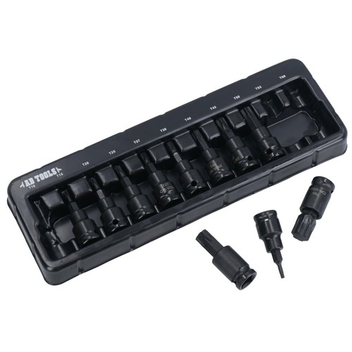 Male torx star - impact, impacted