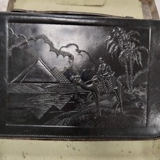 Rare Antique Tooled Carved