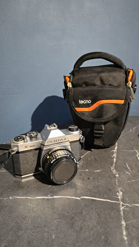 Pentax k1000 silver 35mm - k1000,