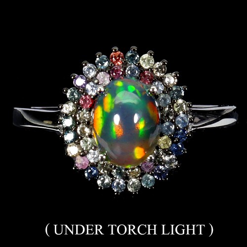 925 sterling silver ring oval - silver,