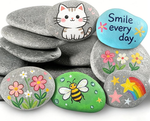 Pcs large pebbles for - pebbles,