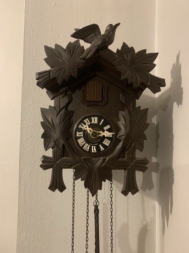 Antique german cuckoo - german, clock