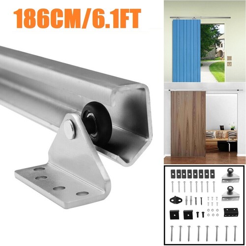 6ft 186cm sliding barn door - barn,