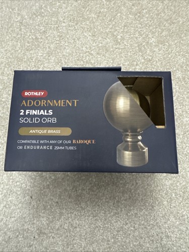 Adornment finials solid orb - adornment, 2