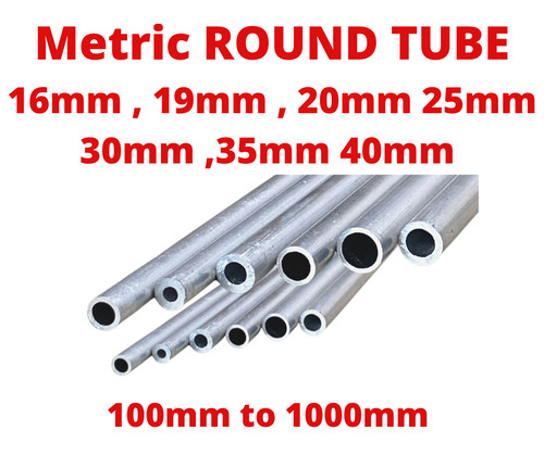 Aluminium round tube pipe - tube, /