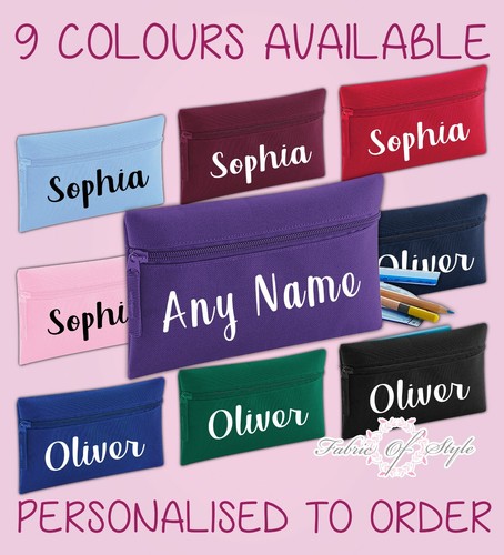 Personalised pencil case kids - case,