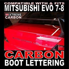 Carbon Boot Lettering Emblem