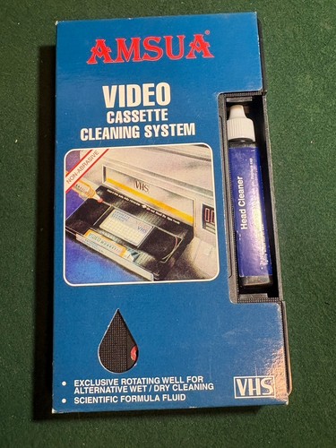 Amsua vhs video - vhs, cleaner