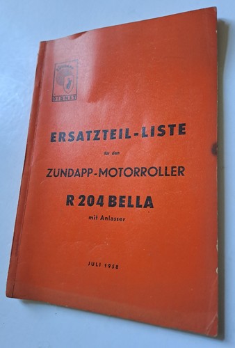Orig bella zundapp r204 - orig.,