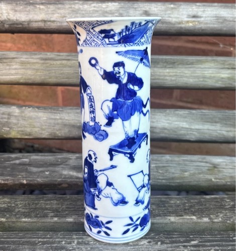 Antique chinese blue - chinese, &