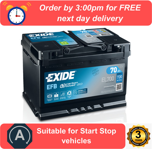 Exide micro hybrid efb - exide,