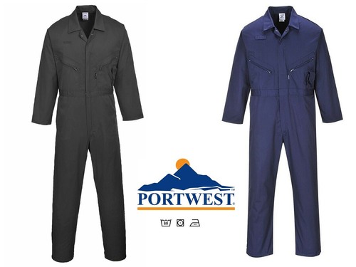 Portwest zipped overall work - zipped,