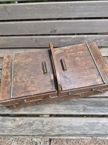 Vintage wooden cantilever - , 2