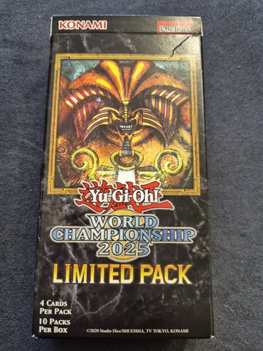 Limited pack world - yu-gi-oh,
