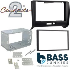 Audi TT MK2 8J 2006-2014 Car Stereo Double DIN Fascia Panel & Cage Kit CT24AU24