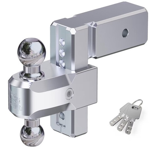 Adjustable trailer tow hitch - adjustable,