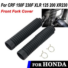 For Honda CRF150F CRF230F Rubber Front Fork Guard Shock Absorber Protection Set