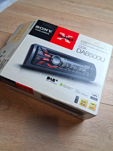 Sony cdx dab500u car stereo - cdx,