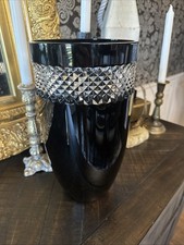 Waterford Crystal Black Cut to