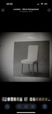 Ikea Henriksdal Genuine Cream White Chair Seat Cover 400.309.29 More Avail-
