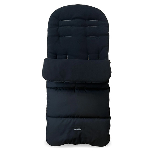 Universal footmuff black - universal,