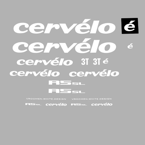 Cervelo r5sl bicycle decals - cervelo,