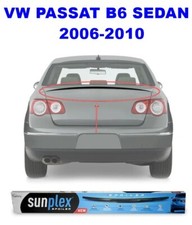 REAR BOOT PIANO BLACK TAILGATE SPOILER LIP FOR VW VOLKSWAGEN PASSAT B6 2006-2010