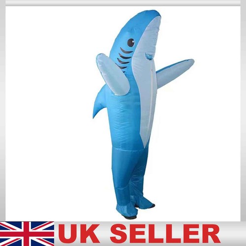 Inflatable shark costume - inflatable,