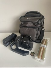 Panasonic LUMIX GH5 Mirrorless Digital Camera Kit, Battery Grip, Bag, battery x4