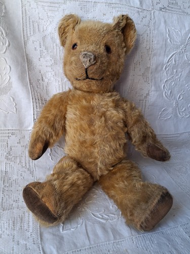 Antique vintage mohair wood - mohair,