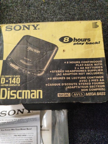 Vintage sony discman - vintage, d-151