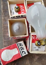 6 x G.E.C.  200W ES E27 Lamp