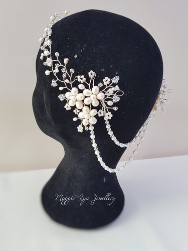 Bridal hair vine freshwater - hair,