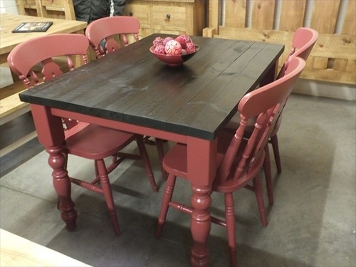 Reclaimed painted dining - painted,