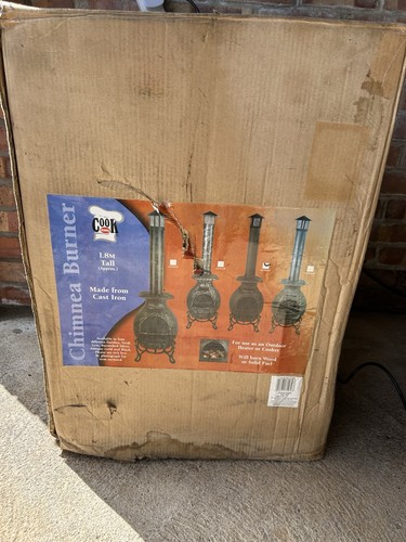 Cook king cast iron chiminea - cast,