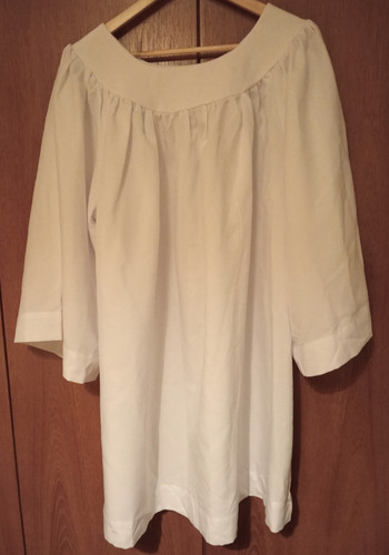 Church white surplice smock - church,