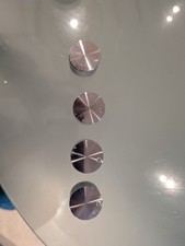 Siemens Gas Hob Silver Knob Temperature Control  Dial Button price for all 4