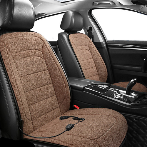 Heated car seat cover - heated,