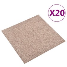  Beige Carpet Floor Tiles, 20