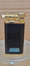 Vintage Colibri Black & Gold Lighter