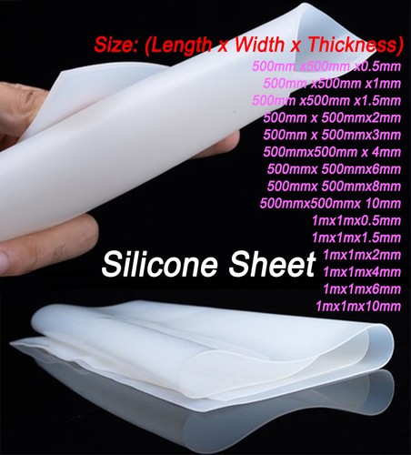 New white silicone rubber - new,