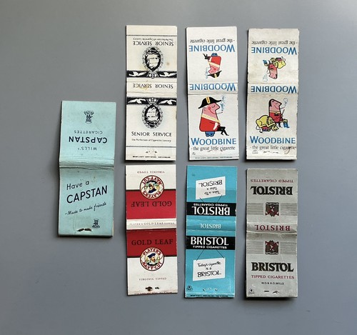 Seven 1960s cigarettes - seven,