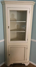 Laura Ashley Clifton Corner Display Cabinet furniture "IMMACULATE"