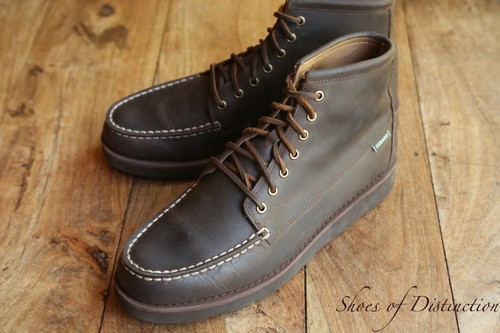 Sebago brown leather suede - brown,