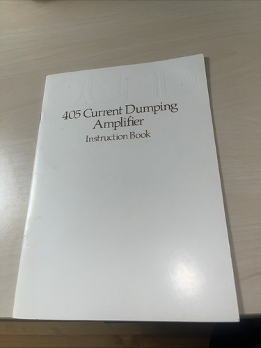 Quad 405 current dumping - 405,
