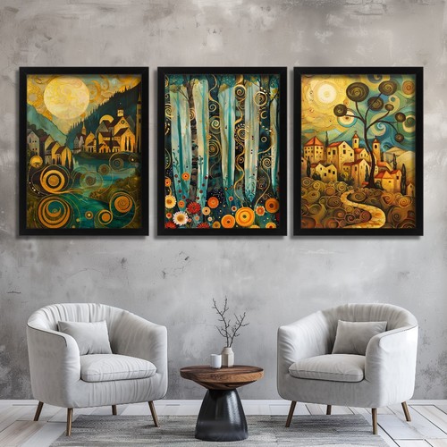 Modern landscape wall - modern,