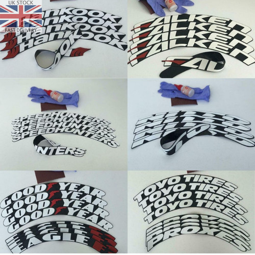 Tyre car stickers pcs smart - stickers,