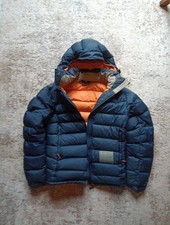 Mountain Equipment Men's Lightline Down Jacket Size Small, Blue/Orange Puffer