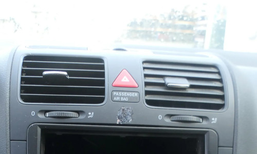 Golf ventilation nozzle - v,